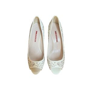 Prada Peeptoe Kitten Heels